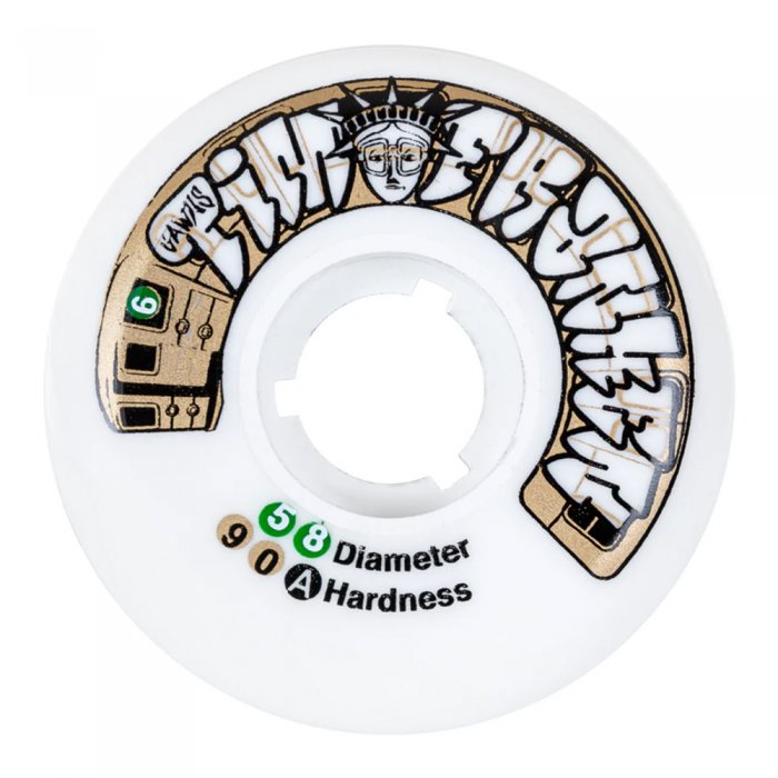 Set 4 roti agresive Gawds Tim Franken II 58mm/90A White/White