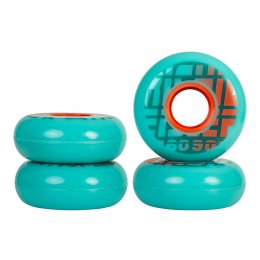 Set 4 roti agresive Undercover Richie Eisler Movie 60mm/90a Red/Turquoise