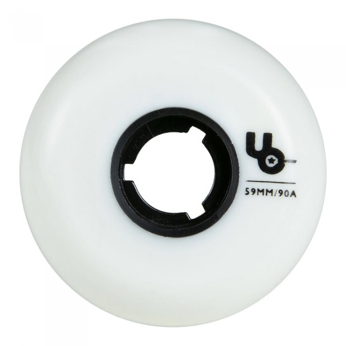 Set 4 roti agresive Undercover Team 59mm/90A Black/White