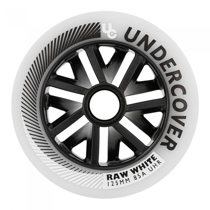 Set 6 roti Undercover Raw Black/White 125mm/85A