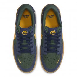 Incaltaminte Nike SB Force 58 Midnight Navy/Fir/Gum Light Brown/University Gold