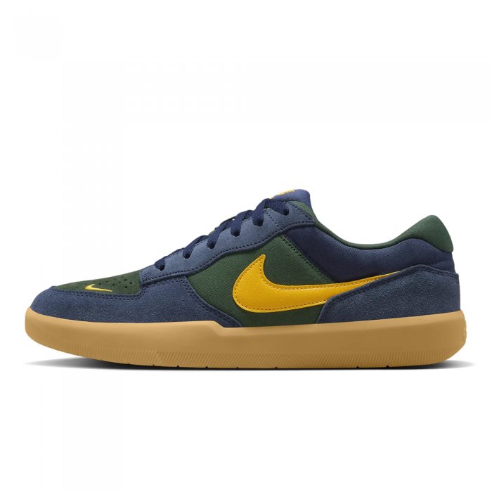 Incaltaminte Nike SB Force 58 Midnight Navy/Fir/Gum Light Brown/University Gold