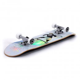 Skateboard Enuff Skully Hologram White 7.75inch