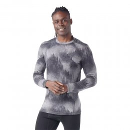 Bluza Corp Smartwool Classic Thermal Merino Crew Boxed Charcoal Foggy Pines 24/25