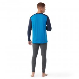 Bluza Corp Smartwool Classic All-Season Merino Crew Boxed Laguna Blue/Deep Navy 24/25