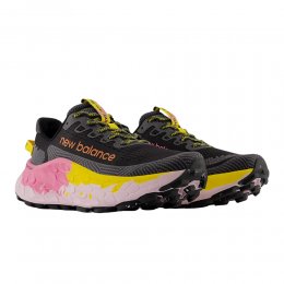 Incaltaminte New Balance Fresh Foam More Trail V3 Black/Ginger Lemon/Real Pink