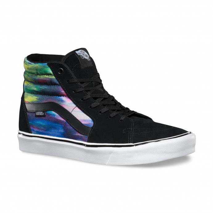 Shoes Vans Sk8-Hi Lite scramble black white